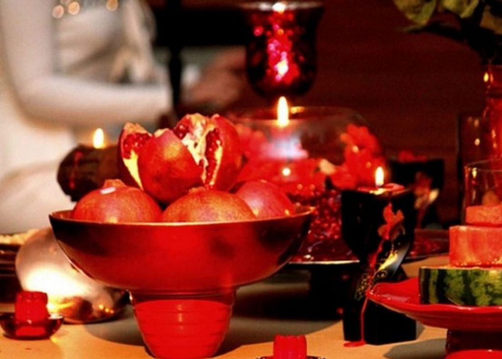 هدیه های عروس در شب چله