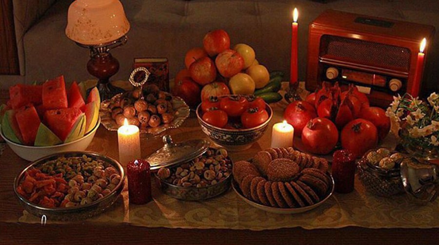 تزئینات شب یلدا