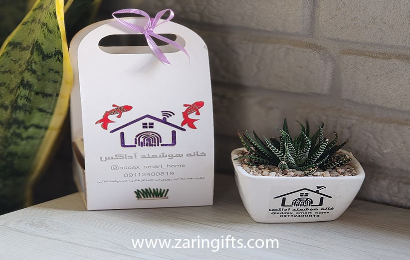 گلدان رومیزی تبلیغاتی