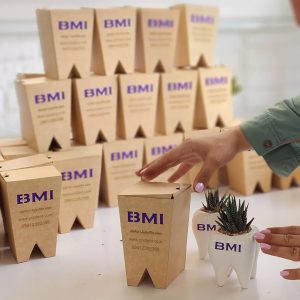 گلدان شکل دندان