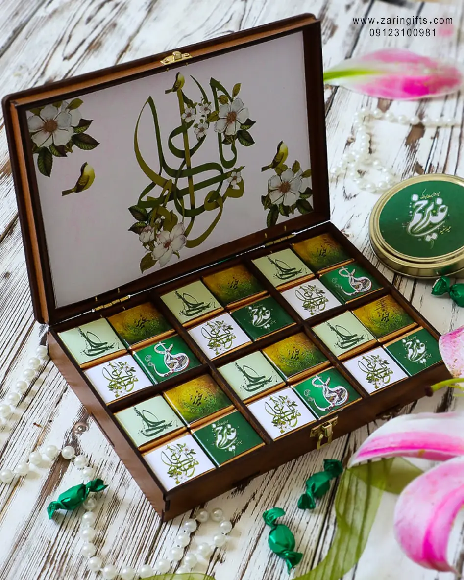 شکلات و آبنبات های تبلیغاتی ویژه ی عید سعید غدیر